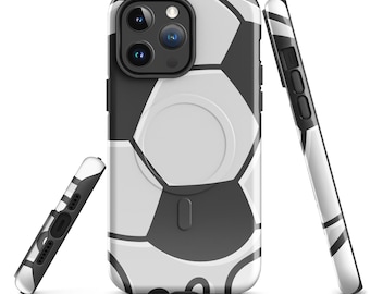 MagSafe® tough case for iPhone®, soccer.