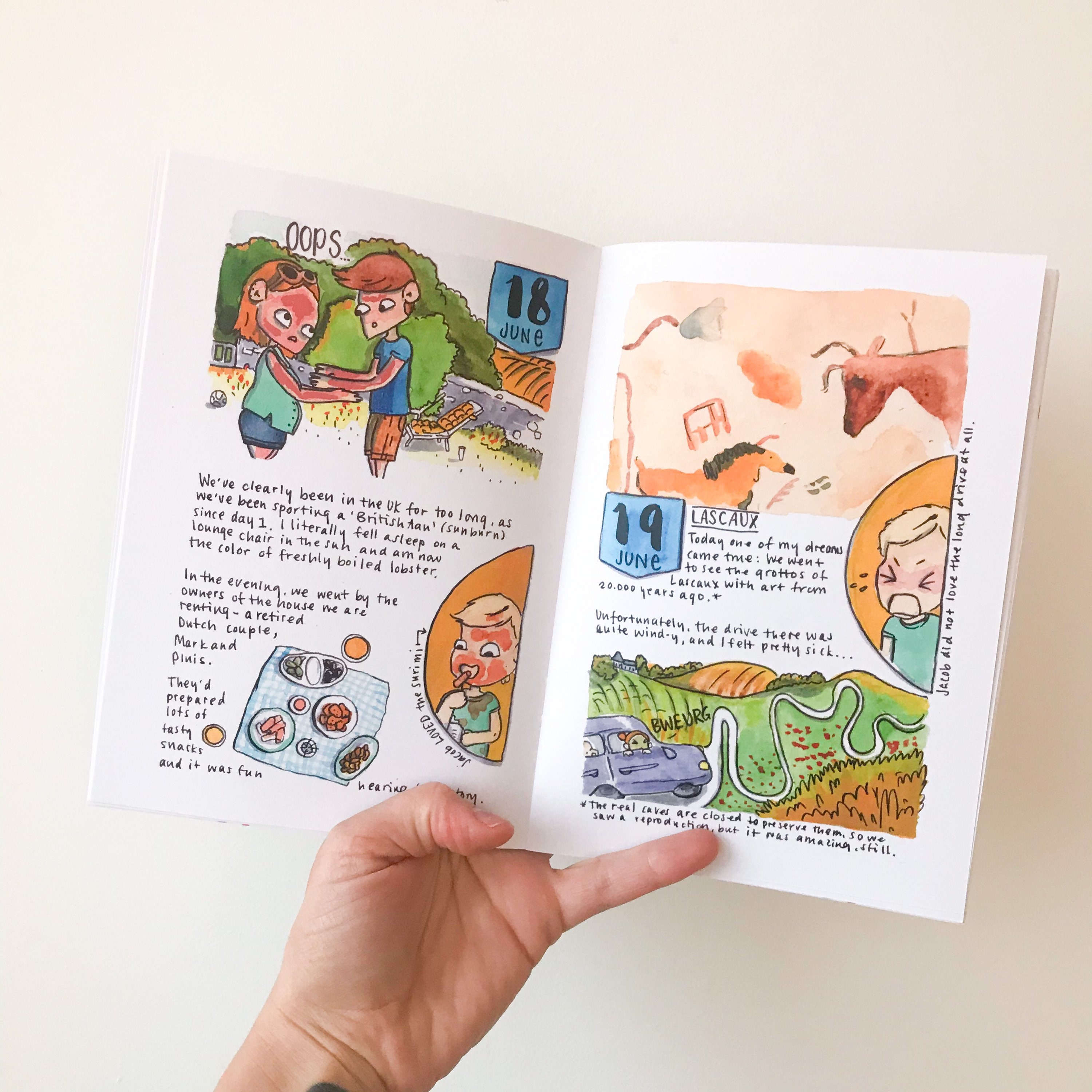 Bundle 2 Illustrated Travel Zines travel journals Etsy