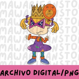 Fichier numérique/PNG Ballon Angelica Pickles/Années 90