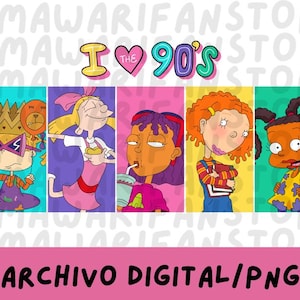 Digital File/PNG Girls /90s