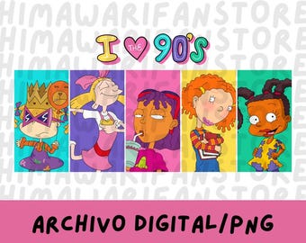 Digital File/PNG Girls /90s