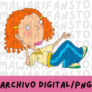 Digital File/PNG Ginger Foutley/90s