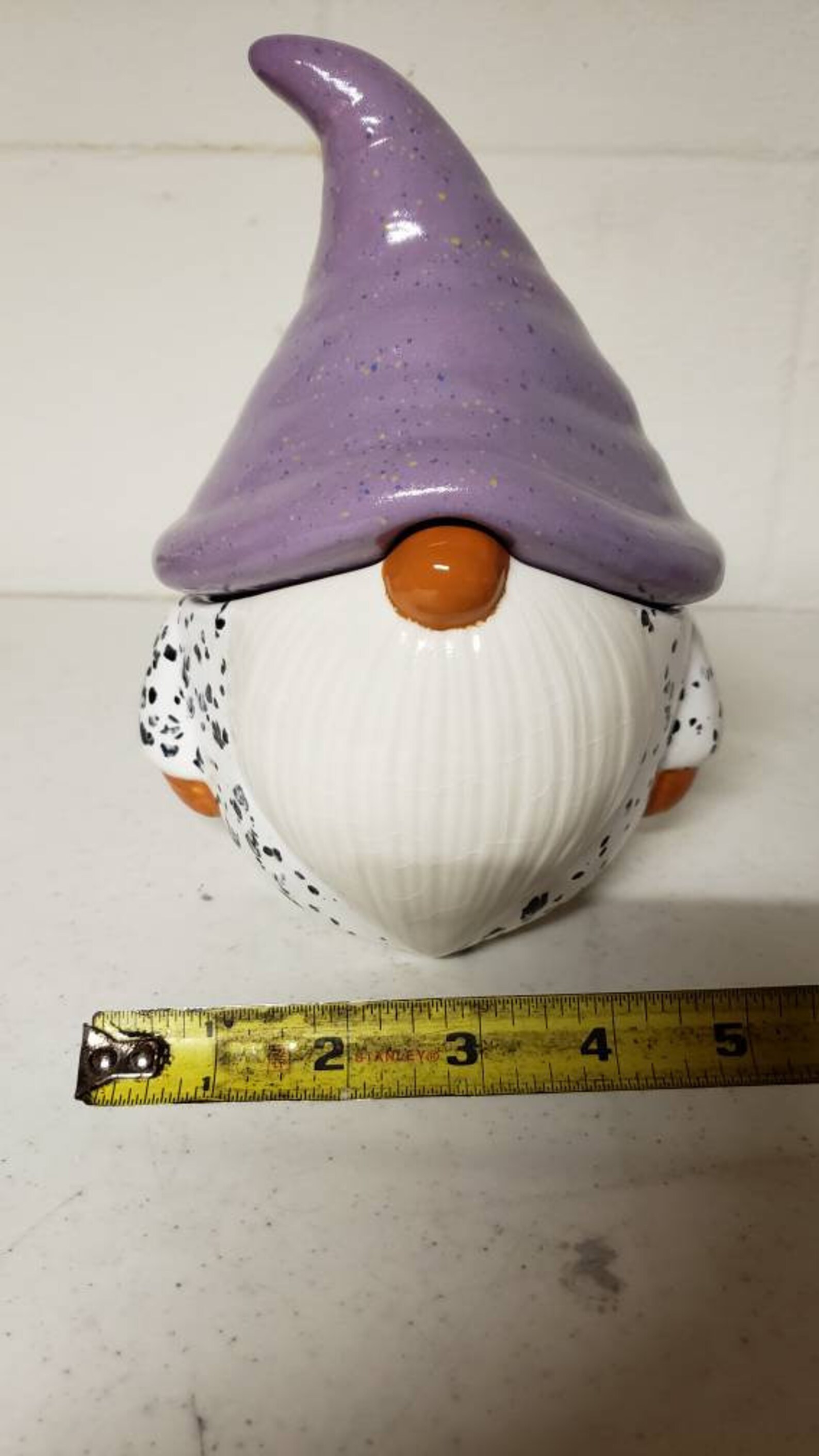Ceramic Gnome Candy Dish/Stash Container Etsy