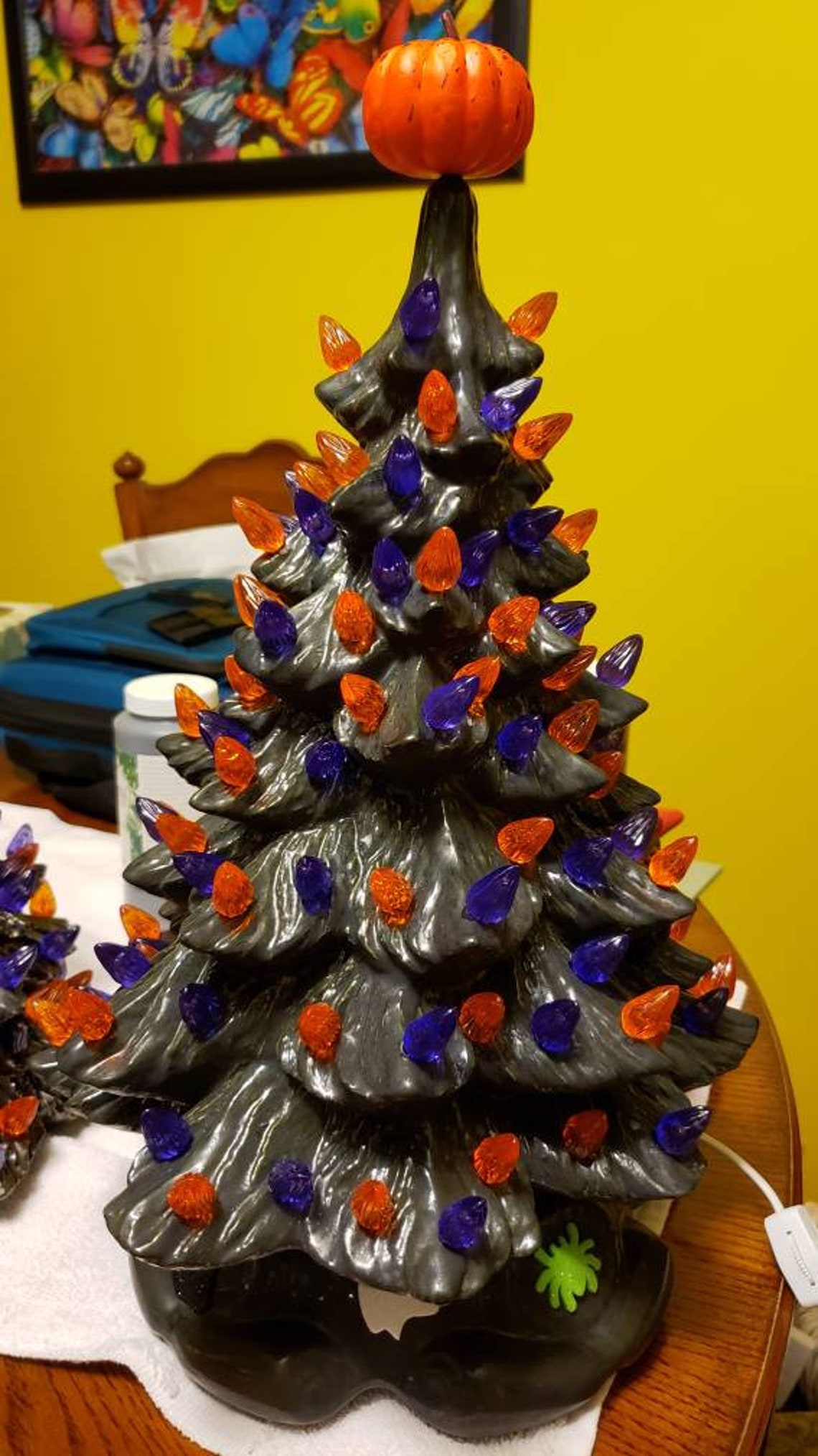 Ceramic Halloween Tree approx. 18 inches tall just made in | Etsy