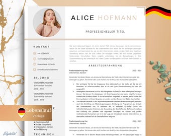 Bewerbungsvorlagen Word, Lebenslauf muster 2024 Bewerbung, Lebenslauf Vorlage MS Word + Apple Pages, Lebenslauf Deutsch Vorlagen