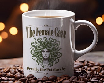 Medusa Mug: Feminist Mythology Coffee Cup