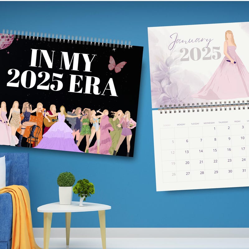 Taylor 2025 wall calendar Etsy.de