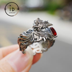 Bague Dorée Avec Pierre Fantaisie Taille 56 - Occasion, Sans Marque