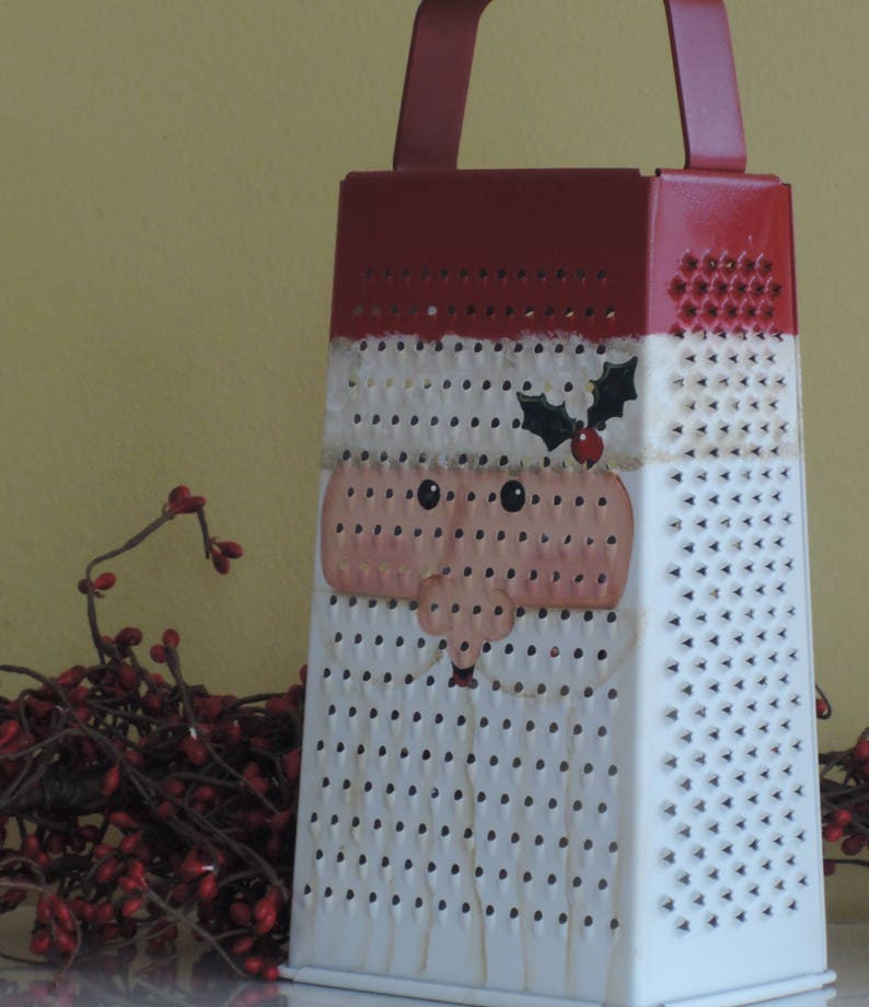 Cheese Graters Santa Claus Etsy