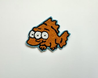 Chainstitch Embroidered Blinky small
