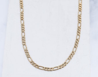 Patrice Neckalce, Gold Link Necklace, Thich Chain Necklace, Link Chain Necklace