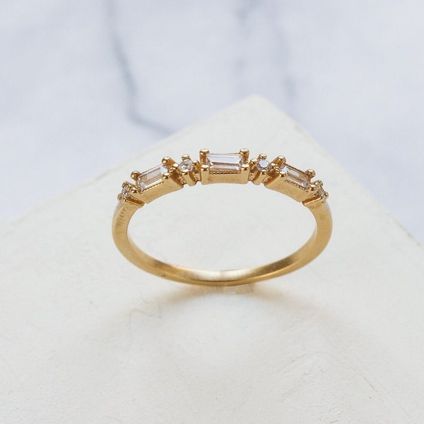 Simone-ring, zirkonringar för kvinnor, svart zirkonring, kristallzirkonring