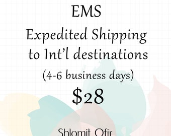 Expedited Shipping to International Destinations,