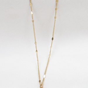 Didi Necklace, Botanical Necklace, Simple Necklace, Delicate Necklace, Stone Necklace, Pedant Necklace 69 sodalite