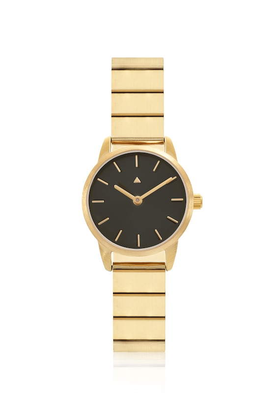 Reloj pulsera store dorado mujer