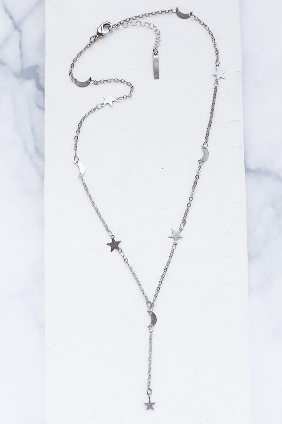 Moon and stars necklace tiffany deals