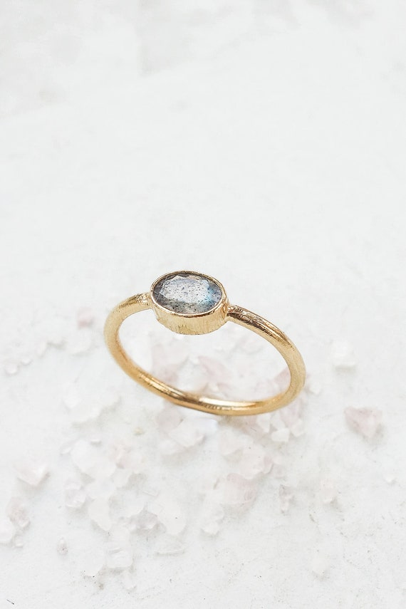 Semi precious deals stone engagement rings