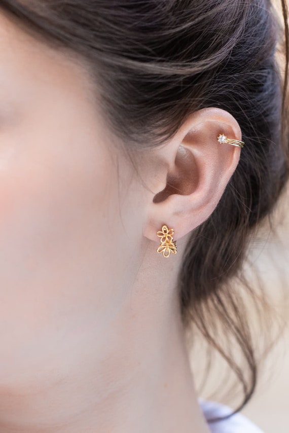 Marigold earrings sale