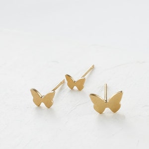 Butterfly Trio Earrings, Post Earrings, Butterfly Earrings, Stud Earrings