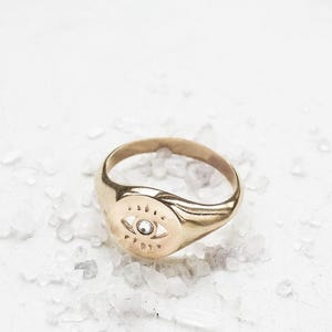 Albi Ring, Crystal Ring, Signet ring