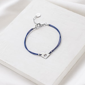 Israel At heart Bracelet, Support Israel Jewelry, Stackable Bracelet, Star of David Jewelry, Heart Shape Charm image 7