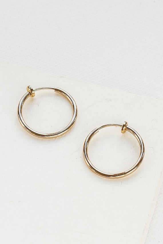 Clip on ring earrings best sale