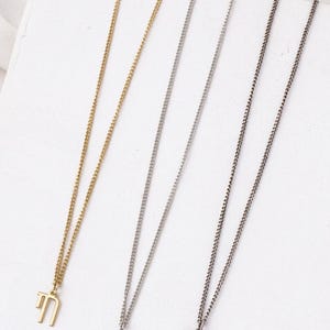 Unisex chai-ketting, judaica-sieraden, joods symbool hanger, joods chai-symbool ketting, Hebreeuwse letters hanger, Israëlisch geschenk, man ketting
