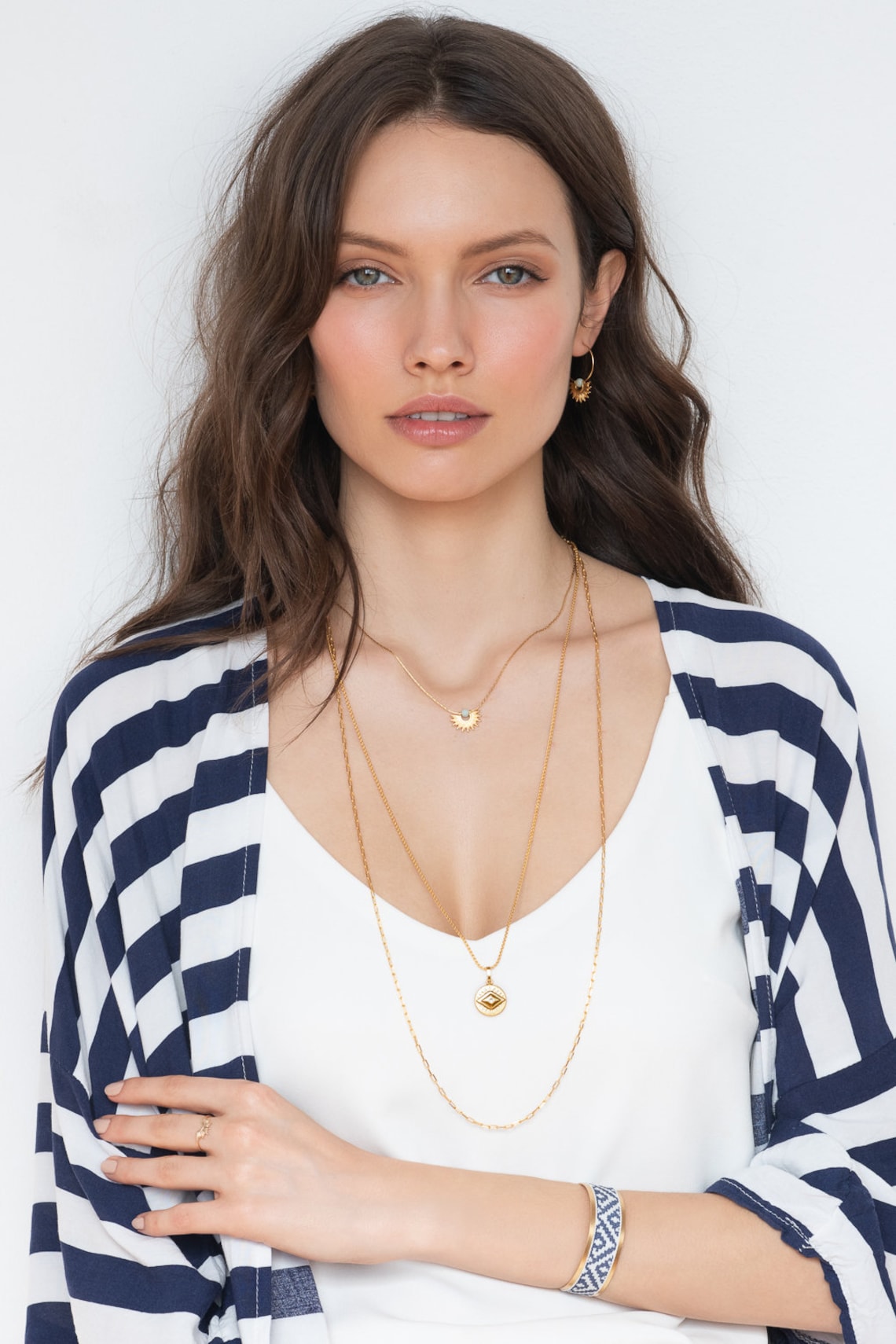 Nyx Necklace Pendant Necklace Gold Pendant Necklace Sun Etsy