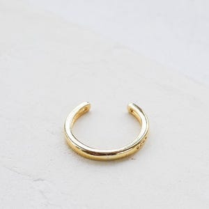 Swell Ear Cuff, Non Pierced Earring, Single Cuff Earring