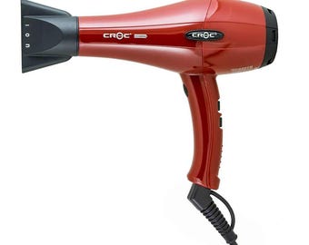 Croc Hybrid Blow Dryer - Red