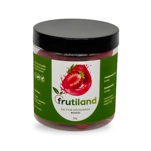 Freeze-Dried Strawberries | 100% Natural, No Added Sugar, Healthy Snack | Pure Lithuanian Strawberries