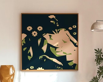 The Garden (2025) by MATT GOLD | Gay Print | LGBTQ+ Poster | Queer Art by Queer Artists | Unframed 200gsm Matte Paper