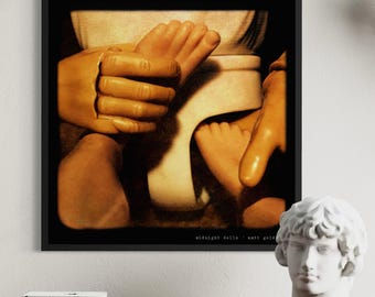 MIDNIGHT DOLLS: FEET (2023) by Matt Gold | Gay Art Print | Gay Artist | Queer Kink and Fetish Artwork | Unframed 200gsm Matte Paper
