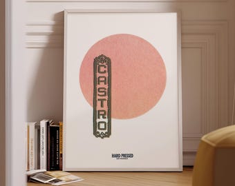 The Gayborhood (2025) by HARD PRESSED San Fransisco | Queer Art Print, LGBTQ Poster, Artwork by Gay Artist | Support Queer Creators