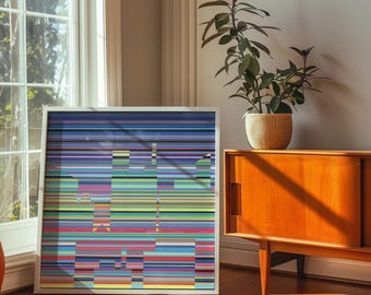 Skylines (2025) by Kate Galea | LGBTQ+ Art | Lesbian Artist | Gay Poster |  200gsm Unframed Pride Print | Support Queer artists