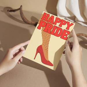 Happy Pride / Set di 10 biglietti d'auguri Pride / Biglietti d'auguri LGBTQ su carta opaca premium / Biglietto d'auguri Queer / Biglietti d'auguri Happy Pride a fumetti