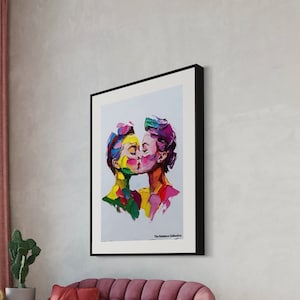 Pride Art, Queer Print, lesbian, gay, trans, queer and allied community decor and gifts