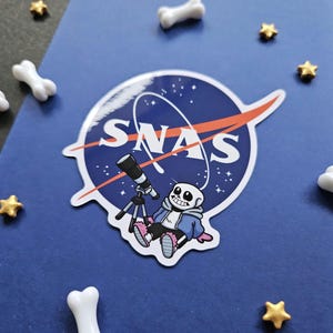 SNAS Undertale ステッカー (NASA なし)