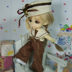 PDF Version Anchors Away Pattern for BJD Tinies 10.5 30cm, and Similar Size Dolls image 3