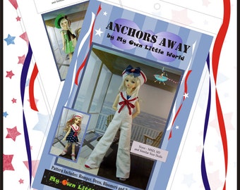 PDF Version - Anchors Away Pattern for SD and MSD Ball Jointed dolls