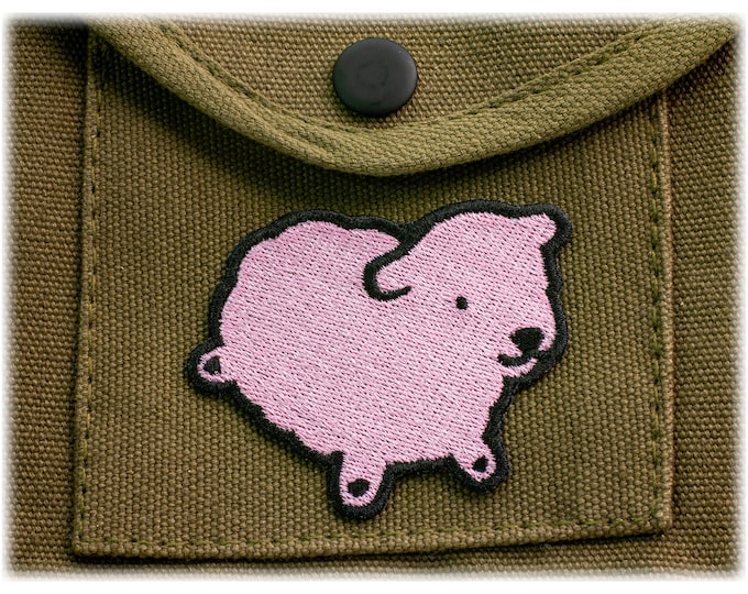 New! PATCH Pink Sheep Iron-on 2.5 x 2.375 inches. Ships Free USPS First Class within the US!