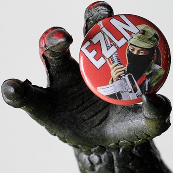 EZLN 1 inch Button or Magnet - Free USA Shipping