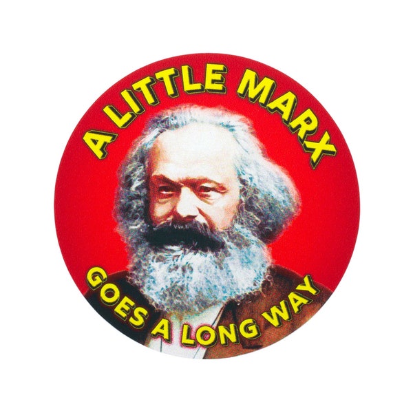 A Little Marx Sticker, 3 Inch Waterproof Vinyl - Free USA Shipping