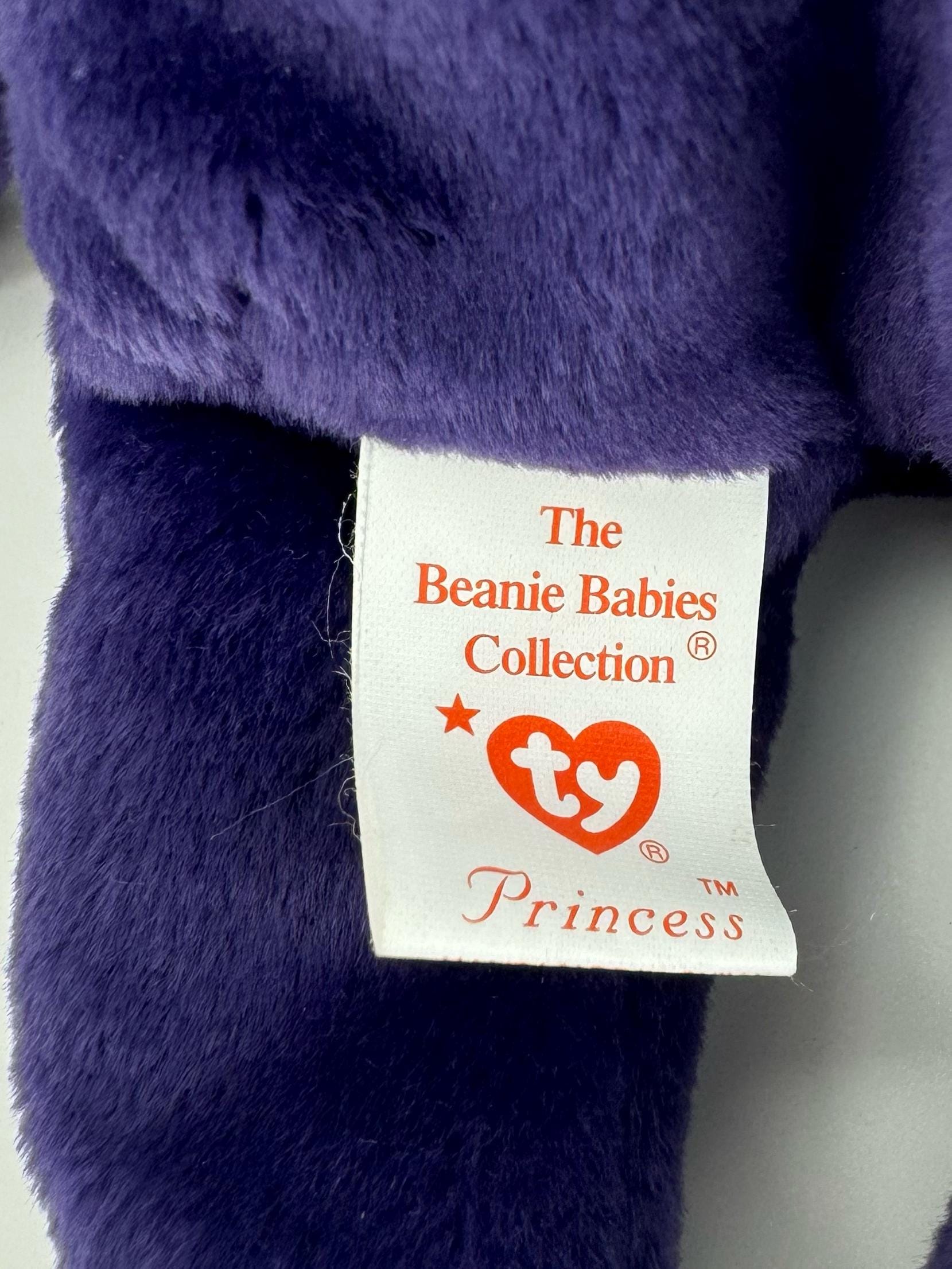Authentic princess diana beanie baby rare etsy