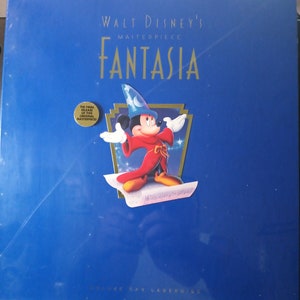 Walt Disney&#39;s Masterpiece Fantasia Deluxe Cav Laserdisc  Sealed
