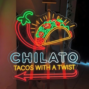 Custom logo sign for wall, Neon logo Sign custom, neon name sign, Custom neon sign logo, Neon Sign custom, wall decor restaurant