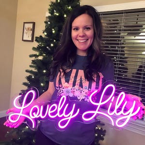 Custom Neon Sign | Neon Sign | LED Light Neon Sign | Personalized Neon Sign | Wedding Neon Sign | Wall Decor | Home Decor | Room Decor