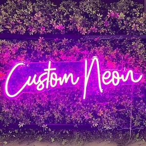 Custom Neon Sign , Name Neon Sign , LED Neon Light Sign , Neon Name Sign , Neon gift sign , Personalized Gifts , Home Decor , Wall Decor