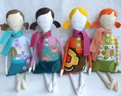 Girly doll CUSTOM ORDER