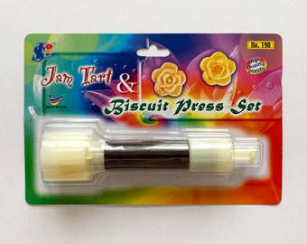 Jam Tart Press / Cutter / Mold / Mould / Cookie Cutter / Biscuit Press - Flower Design